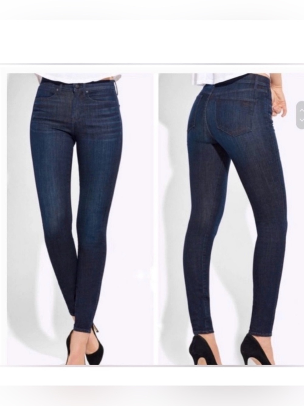 AYR Jeans Women's 26 Dark Wash Skinny Jeans Inseam approx 27”